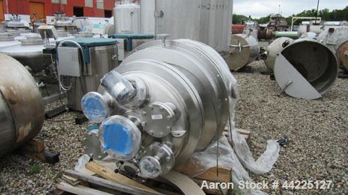 Unused- Northland reactor, 100 Gallon, hastelloy construction, removable dish top, dish bottom, rated 150 psi and full vacuum at 450 f, stainless steel jacket rated 150 psi and full vacuum at 450 f, ...