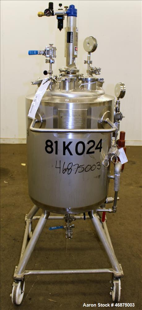 Used Northland Approximate 24 Gallons Stainless Reactor