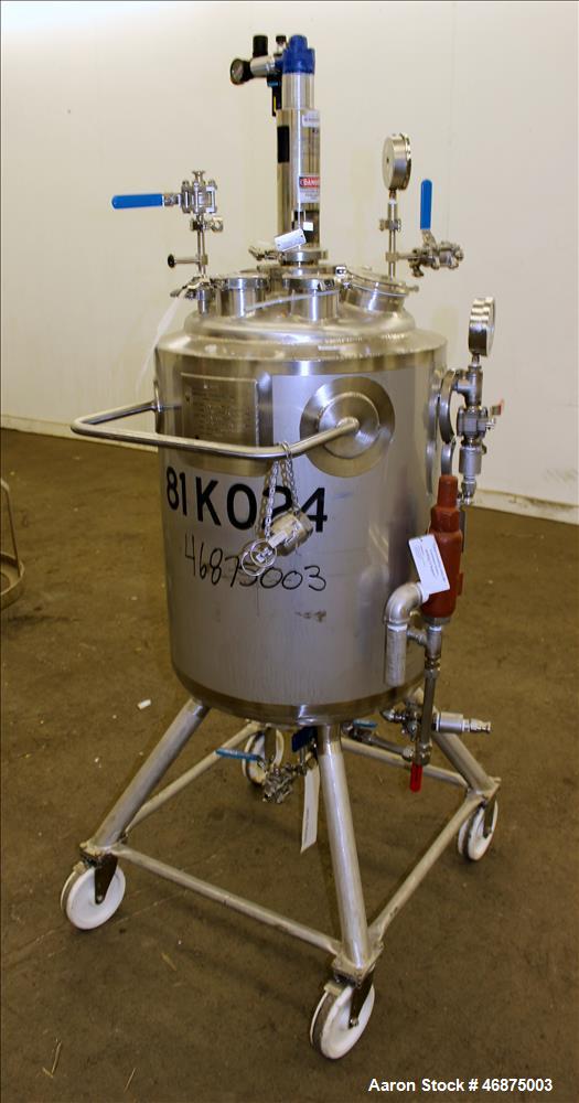 Used Northland Approximate 24 Gallons Stainless Reactor