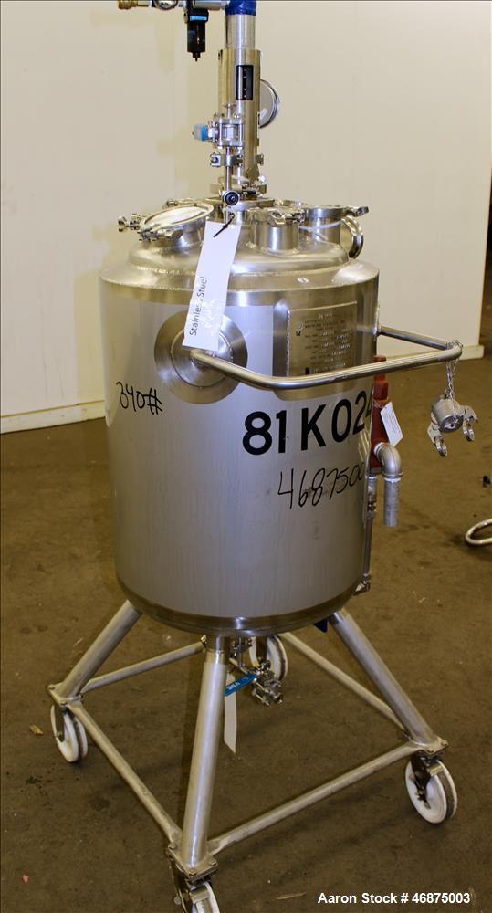 Used Northland Approximate 24 Gallons Stainless Reactor