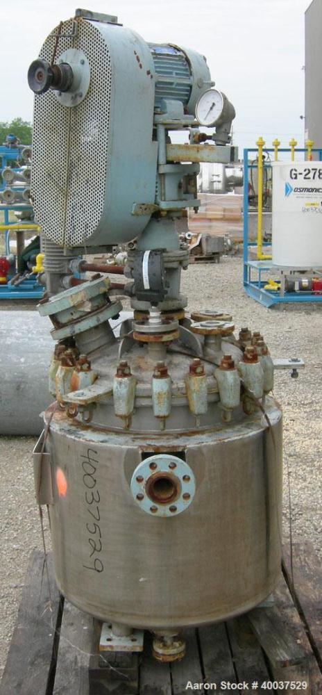 Used 30 Gallon Pfaudler Reactor, Model 30-150-120-JOW