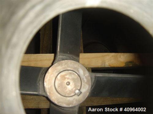 Used Pfaudler Reactor, 300 Gallon, Hastelloy C-276, Vertical. Approximately 40" diameter x 36" straight side. 2 to 1 elliptical top and bottom. Internal rated 100/fv psi at 350 deg f, 304 stainless s...
