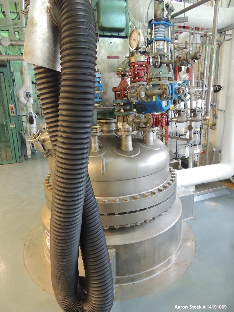 Used Precision Stainless Inc. 300 Gallon C-22 Hastelloy Reactor.