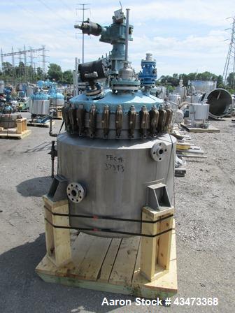 Used- Precision Stainless Reactor, 100 Gallon, Hastelloy C276. Approximately 32" diameter x 36" straight side, dished remova...