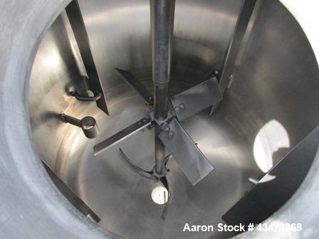 Used Precision Stainless Reactor, 100 Gallon, Hastelloy C276. Approximately 32" diameter x 36" straight side, dished removable top, semi elliptical bottom. Internal rated 150 psi & Full Vacuum at +51...