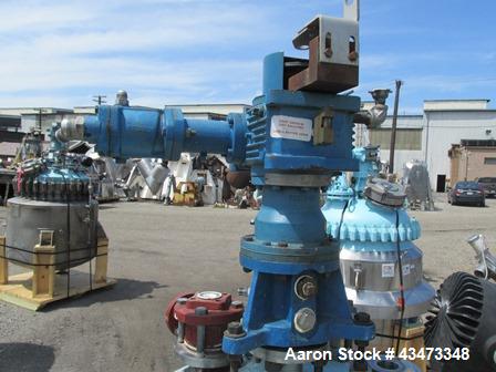 Used Precision Stainless Reactor, 50 Gallon, Hastelloy C276. Approximately 24" diameter x 36" straight side, removable dish top, semi elliptical bottom. Internal rated 100 psi & Full Vacuum at +518/-...