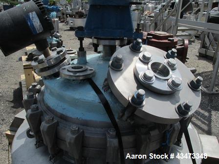 Used Precision Stainless Reactor, 50 Gallon, Hastelloy C276. Approximately 24" diameter x 36" straight side, removable dish top, semi elliptical bottom. Internal rated 100 psi & Full Vacuum at +518/-...