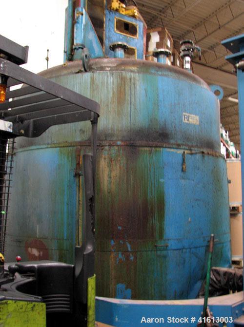 Used-Reynolds Resin Kettle, approximately 3,500 gallons, carbon steel. Hydraulic drive with power pack. More information wil...