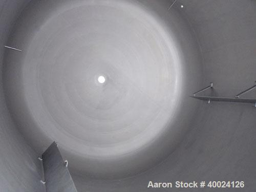 Used Roben Reactor, 5000 Gallon, Hastelloy C276, Vertical. 108" diameter x 108" straight side, dished top, elliptical bottom. Internal rated 100 psi/fv at 360 deg F, 304 stainless steel 1/2 pipe coil...