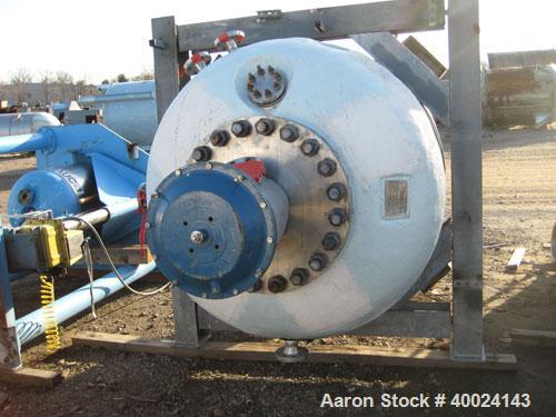 Used Roben Reactor, 500 Gallon, Hastelloy C276, Vertical. 48" diameter x 57" straight side, 2 to 1 elliptical top and bottom. Internal rated FV/600 psi at 350 deg..f., and -20 deg.f. at FV/600 psi. 2...