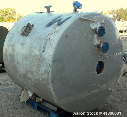 Unused- Roben Manufacturing Reactor, 500 Gallon, Hastelloy C22, Vertical. 54" diameter x 47" straight side, dished top and bottom. Internal rated FV/100psi at 400 deg.f., and -148 deg.f. at FV/100 ps...