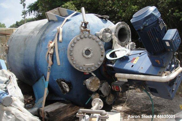 Used Roben Reactor, 8145 Liter (2000 Gallon), Hastelloy.