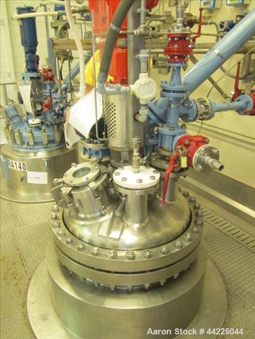 Used Robert Mitchell Reactor, 100 Gallon, Hastelloy C276. Bolt-on dish top, dished bottom. Internal rated 100 psi at 450 degrees F, 304L stainless steel jacket rated 150 psi at 450 degrees F. 3 Hp Pr...