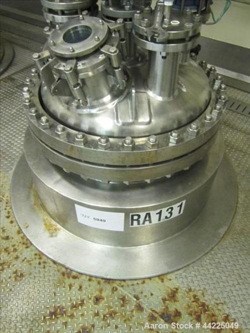 Used Robert Mitchell Reactor, 100 Gallon, Hastelloy C276. Bolt-on dish top, dished bottom. Internal rated 100 psi at 450 degrees F, 304L stainless steel jacket rated 150 psi at 450 degrees F.  3 Hp P...