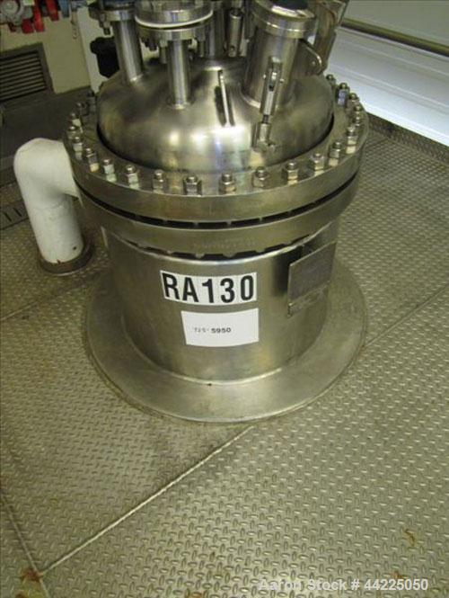 Used Robert Mitchell Reactor, 50 Gallon, Hastelloy C276. Bolt-on dish top, coned bottom. Internal rated 100 psi and full vacuum at 450 degrees F, jacket rated 150 psi and full vacuum at 450 degrees F...