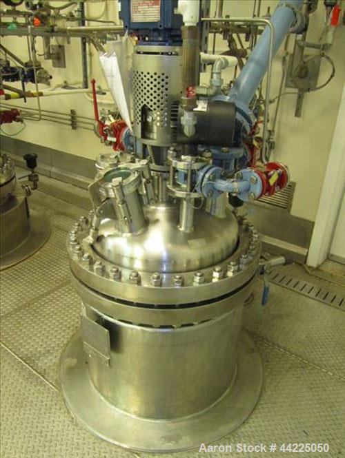 Used Robert Mitchell Reactor, 50 Gallon, Hastelloy C276. Bolt-on dish top, coned bottom. Internal rated 100 psi and full vacuum at 450 degrees F, jacket rated 150 psi and full vacuum at 450 degrees F...