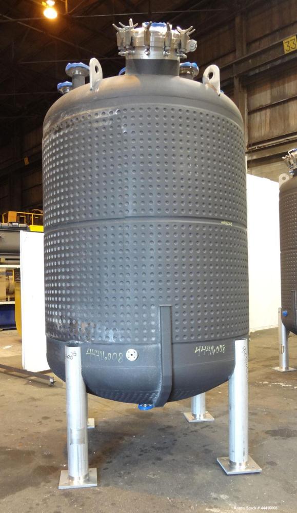 Unused- Stainless Fabrication Reactor, 2000 Gallon, Hastelloy C-276, Vertical. Approximately 78” diameter x 84” straight side, dished top and bottom.  Internal rated 60 psi and full vacuum at -20 to ...