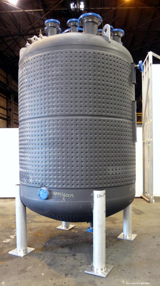Unused- Stainless Fabrication Reactor, 2000 Gallon, Hastelloy C-276, Vertical. Approximately 78” diameter x 84” straight side, dished top and bottom.  Internal rated 60 psi and full vacuum at -20 to ...