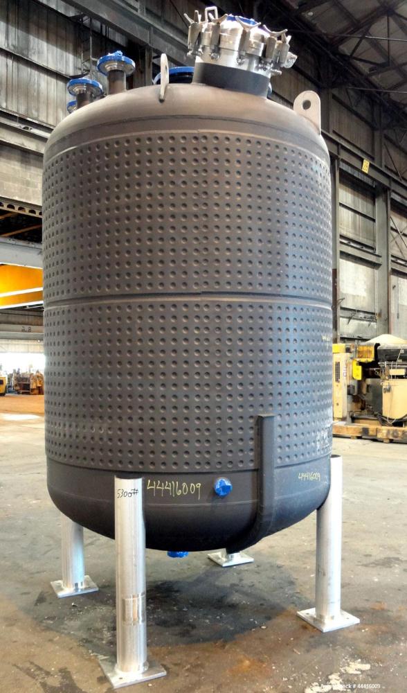 Unused- Stainless Fabrication Reactor, 2000 Gallon, Hastelloy C-276, Vertical. Approximately 78” diameter x 84” straight side, dished top and bottom.  Internal rated 60 psi and full vacuum at -20 to ...