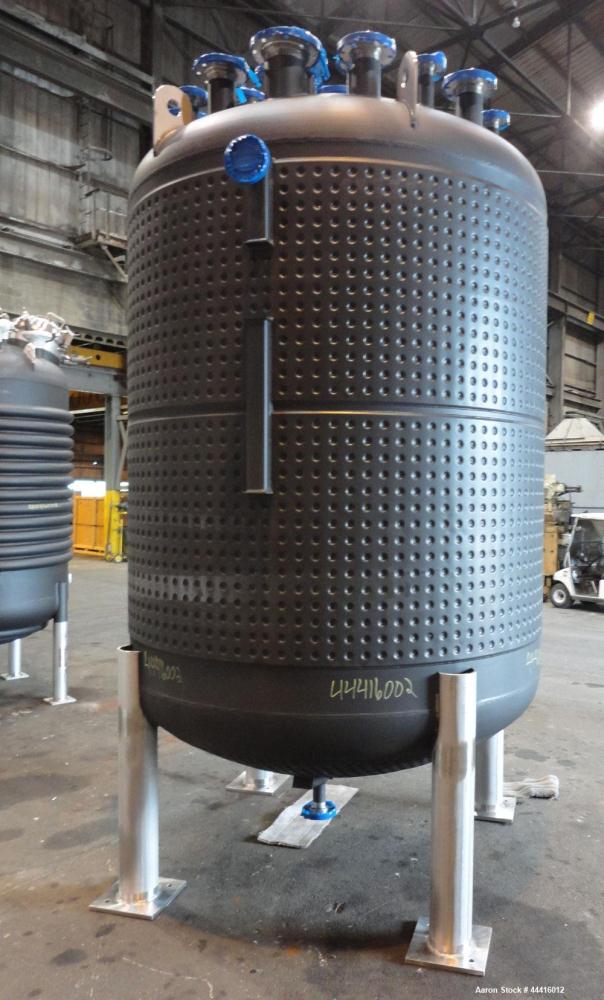 Unused- Stainless Fabrication Reactor, 2000 Gallon, Hastelloy C-276, Vertical. Approximately 78” diameter x 84” straight side, dished top and bottom.  Internal rated 60 psi and full vacuum at -20 to ...
