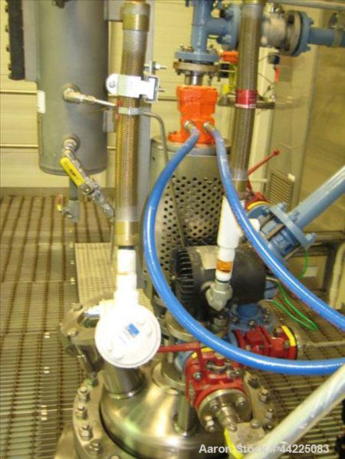 Used Steel Pro Reactor, 20 Gallons, SB-575 Hastelloy Construction. Bolt-on dished top, dished bottom. Internal rated 150 psi and full vacuum at 450 degrees F, jacket rated 150 psi and full vacuum at ...