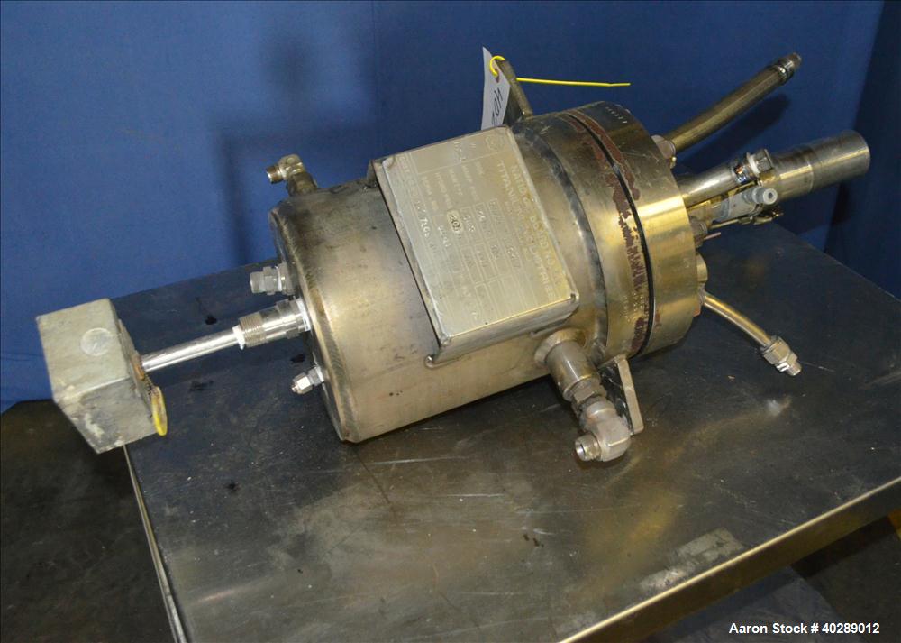 Used 1-1/2 Gallon Titanium Industries Reactor