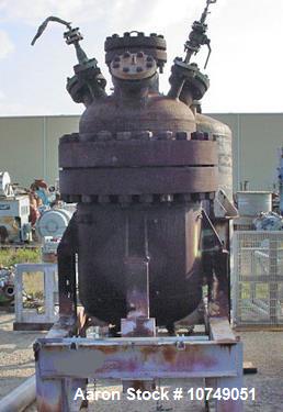 Used- Vulcan Reactor, 200 gallons, Carbon Steel