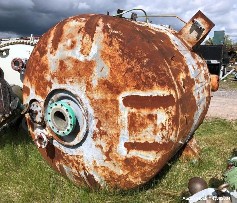 Used 4,500 Litre Carl Canzler Hastelloy B2 Vertical Reactor