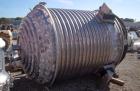 Used- Alloy Fab Reactor, 2000 Gallon, Hastelloy C, Vertical. 78