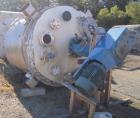 Used- Alloy Industries Reactor, Approximately 2000 gallon, Hastelloy C22, vertical. 78