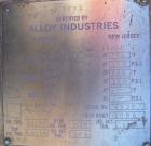 Used Alloy Industries Reactor, Approximately 2000 gallon, Hastelloy C22, vertical. 78