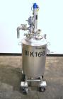 Used Alloy Products Reactor, 10 Gallon, Hastelloy C-22, Vertical. Approximately 12’’ diameter x 21’’ straight side, dished top and bottom. Internal rated 125 psi at -20 to 300 degrees F, 304 dimple j...