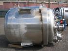 Used- Apache reactor, 500 gallon, hastelloy C276 construction, 54