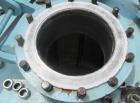 Used Baeurle & Morris Reactor, 200 Gallon, Hastelloy C276, Vertical. Approximately 42