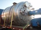Used Feldmeier Reactor, 2000 Gallon, Hastelloy C22, vertical. 78
