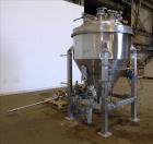 Used Feldmeier Reactor, 250 Gallon, Hastelloy C-276, Vertical.