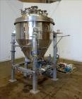 Used Feldmeier Reactor, 250 Gallon, Hastelloy C-276, Vertical.