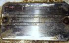 Used Feldmeier Reactor, 250 Gallon, Hastelloy C-276, Vertical.