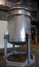 Used- 2056 Gallon Vertical Nickel Reactor/Mix Tank, Model 14SP1