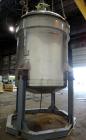 Used 2056 Gallon Vertical Nickel Reactor/Mix Tank, Model 14SP1