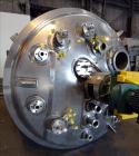 Used 2056 Gallon Vertical Nickel Reactor/Mix Tank, Model 14SP1