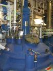 Used Graham Hart Reactor, approximately 1321 gallon (5,000 liter), Hastelloy C22, vertical. Internal rated 6 bar/full vacuum (87 psi/FV) at -90 to 200 deg C (-130 to 392 F). External coil jacket rate...