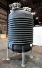 Unused- Holloway America Reactor, 1000 Gallon, Hastelloy C-276, Vertical. Approximate 62” Diameter x 70” straight side, dished top and bottom. Internal rated 60 psi at -76 to 500 degrees F, 304L Stai...