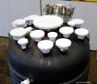 Unused- Holloway America Reactor, 1000 Gallon, Hastelloy C-276, Vertical. Approximate 62” Diameter x 70” straight side, dished top and bottom. Internal rated 60 psi at -76 to 500 degrees F, 304L Stai...