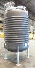 Unused- Holloway America Reactor, 1000 Gallon, Hastelloy C-276, Vertical. Approximate 62” Diameter x 70” straight side, dished top and bottom. Internal rated 60 psi at -76 to 500 degrees F, 304L Stai...