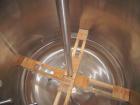 Used Northland Stainless Reactor, 700 gallon, Hastelloy C22, vertical. 60'' diameter x 48'' straight side, 2:1 elliptical top and bottom. Internal rated 100 psi and full vacuum at 450 deg F, 316L sta...