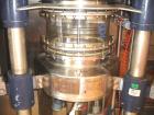 Used Northland Stainless Reactor Train, 50 Liter (13.2 Gallon). With 50 liter Hastelloy C22 reactor, removable dish top, dish bottom, intermediate QVF glass mid section, rated 150 psi and full vacuum...