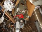 Used Northland Stainless Reactor Train, 50 Liter (13.2 Gallon). With 50 liter Hastelloy C22 reactor, removable dish top, dish bottom, intermediate QVF glass mid section, rated 150 psi and full vacuum...