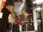 Used Northland Stainless Reactor Train, 50 Liter (13.2 Gallon). With 50 liter Hastelloy C22 reactor, removable dish top, dish bottom, intermediate QVF glass mid section, rated 150 psi and full vacuum...