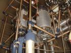 Used Northland Stainless Reactor Train, 50 Liter (13.2 Gallon). With 50 liter Hastelloy C22 reactor, removable dish top, dish bottom, intermediate QVF glass mid section, rated 150 psi and full vacuum...